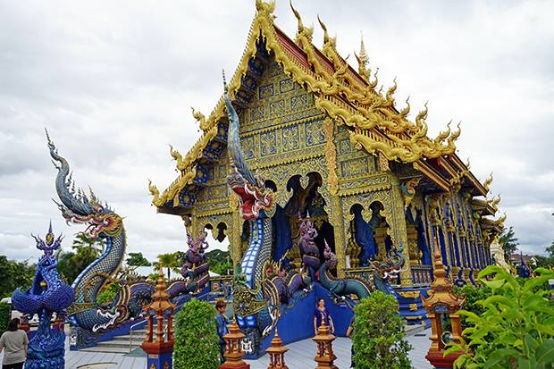 blue temple chiang mai